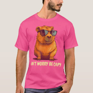 Camiseta Não Se Preocupe Com Capy Capybara