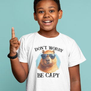 Camiseta Não se preocupe com Capy Happy Capybara