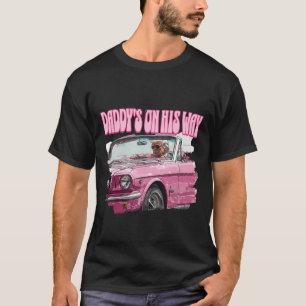 Camiseta Não Se Preocupe Com Daddys No Caminho Engraçado Co