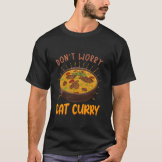 Camiseta Não se preocupe coma Comida de galinha com Comida
