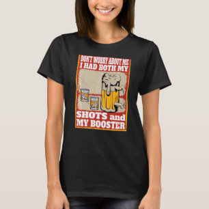 Camiseta Não se preocupe comigo, eu tinha meus dois sapatos