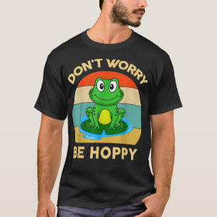 Camiseta Não se preocupe em ser adolescente anfíbio esperto