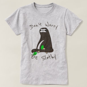 Camiseta Não se preocupe em ser tonto