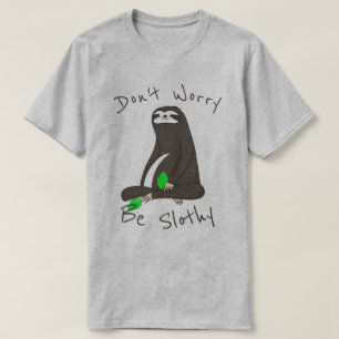 Camiseta Não se preocupe em ser tonto
