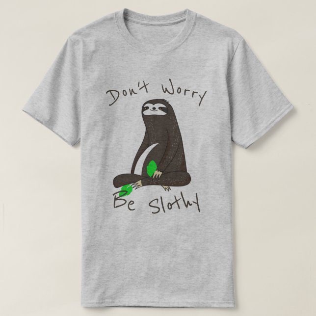 Camiseta Não se preocupe em ser tonto (Frente do Design)