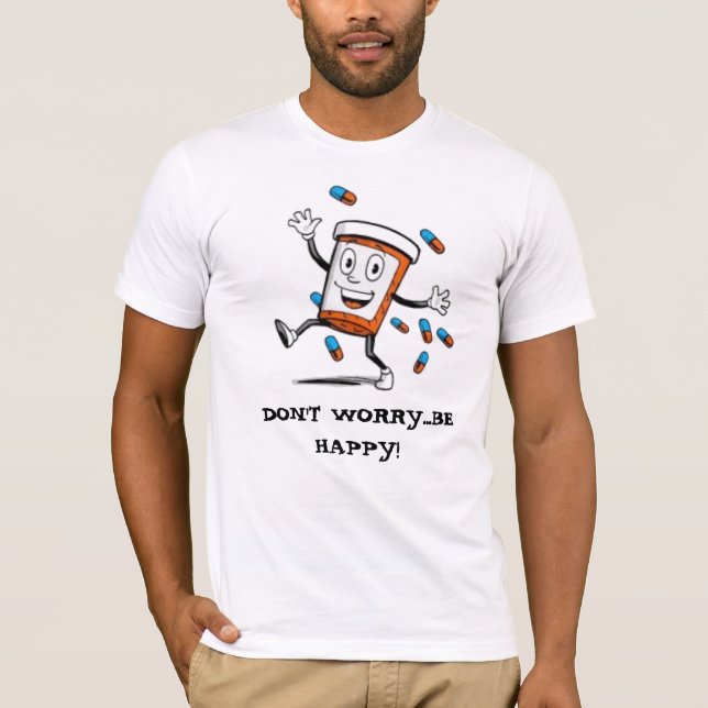 CAMISETA NÃO SE PREOCUPE… ESTEJA FELIZ! (Frente)