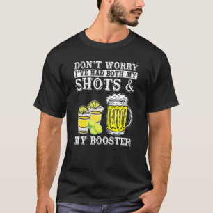 Camiseta Não se preocupe, eu tive meus tiros e Dri de refor