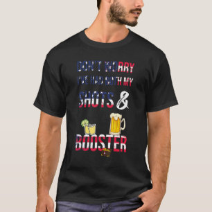 Camiseta Não se preocupe, eu tive meus tiros e minha divers