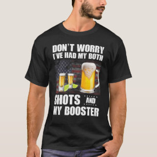 Camiseta Não se preocupe, eu tive meus tiros e minha divers