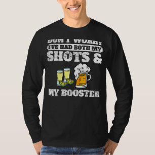 Camiseta Não se preocupe, eu tive minha vacina de tiro