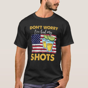 Camiseta Não se preocupe, eu tive minha vacina de tiro