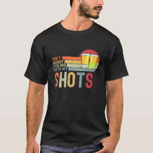 Camiseta Não se preocupe, eu tive os meus dois tiros, Vacci
