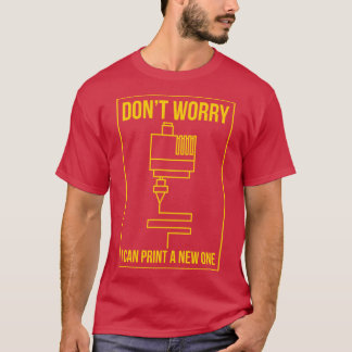 Camiseta Não Se Preocupe Que Eu Possa Impressão