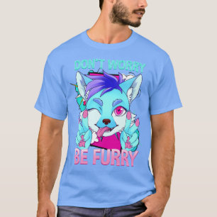Camiseta Não se preocupe se eu Furries Fandom... eu toco 2