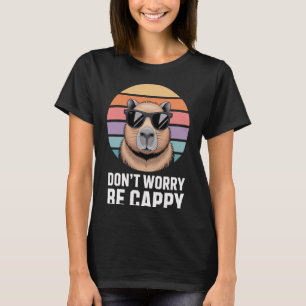 Camiseta Não se preocupe seja Cappy Entusiastas de Capivara