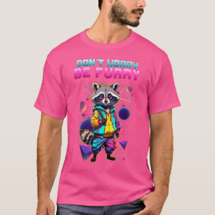 Camiseta Não Se Preocupe Seja Peludo Eu Sou Peludo Cosplay