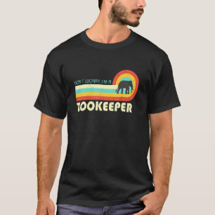 Camiseta Não se preocupe, sou um Retro Zookeeper