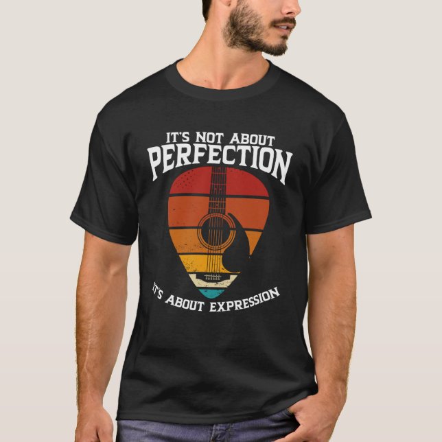 Camiseta Não se trata de Perfeição É sobre Expressão G (Frente)