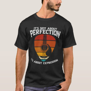 Camiseta Não se trata de perfeição, trata-se de expressão G
