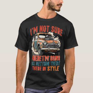 Camiseta Não Sei Para Onde Estou Indo, Mas Estou Chegando L