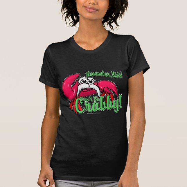 Camiseta Não seja Crabby (Frente)