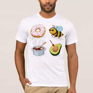 Camiseta Não Seja Estúpido Rebus (Frente)