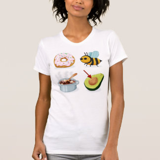 Camiseta Não Seja Estúpido Rebus (Frente)