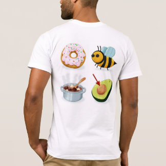 Camiseta Não seja estúpido (traseiro)