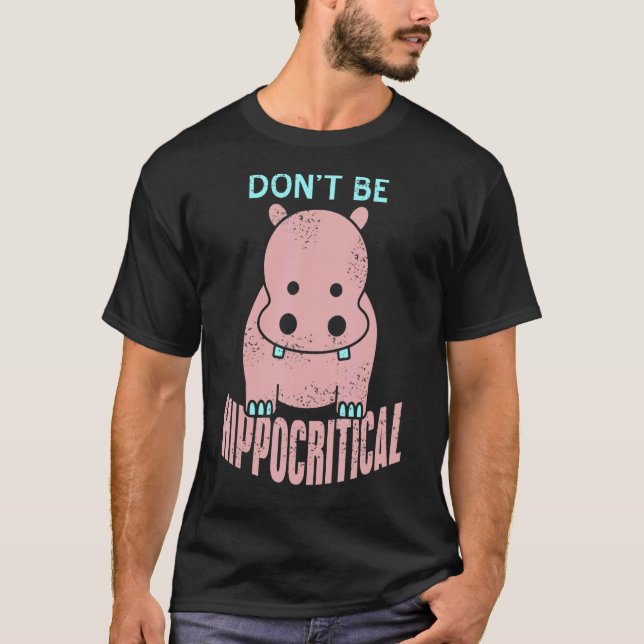 Camiseta Não seja HIPPOcriativo presente (Frente)