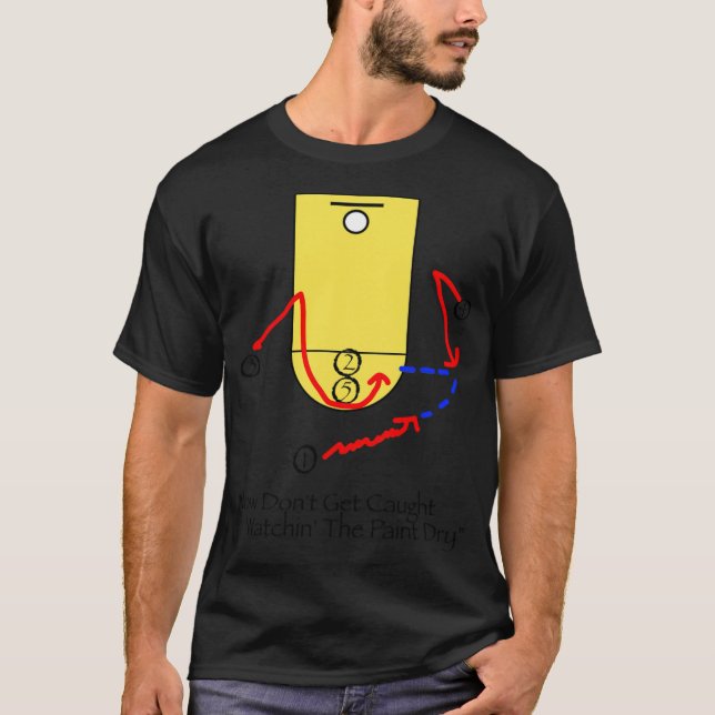 Camiseta Não seja pego observando o bastião da associação d (Frente)