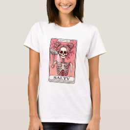 Camiseta Não Seja Salty Skeleton Tarot