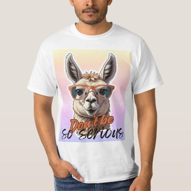 Camiseta Não seja tão sério (Frente)