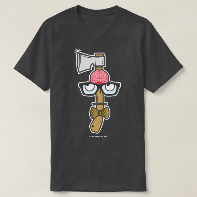 Camiseta Não Seja Um Ax Inteligente (Frente do Design)