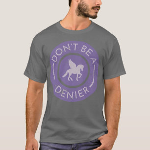 Camiseta Não Seja Um Pegasus Denier Cute Engraçado Fantasia