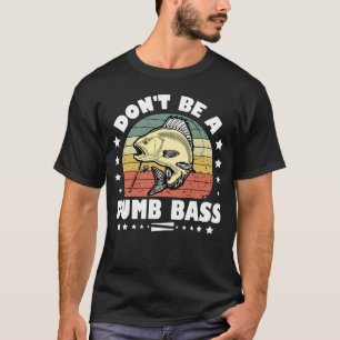 Camiseta Não seja um peixe de Pai de pesca engraçado.