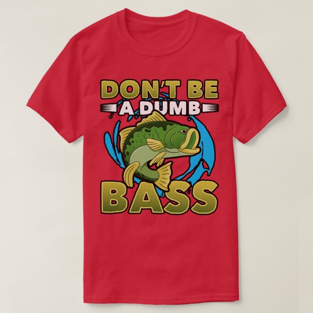 Camiseta Não Seja Um Sobreposto De Pesca (Frente do Design)