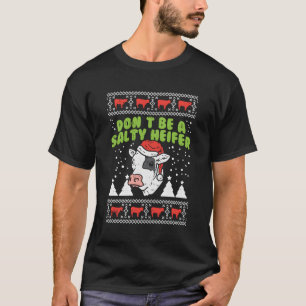Camiseta Não Seja Um Vendedor De Fazendas De Vaca Salgado