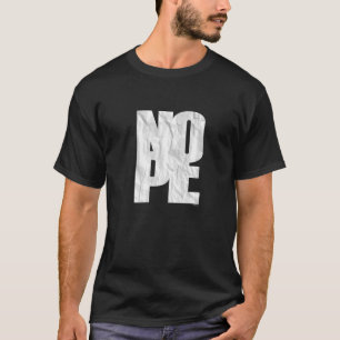Camiseta Não seja uma pessoa de sim, diga às vezes que não.