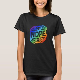 Camiseta Não seja uma pessoa sim, diga que não às vezes 9