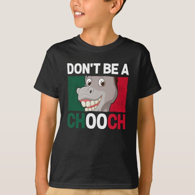Camiseta Não sejas um Humor de Chooch Donkey (Frente)