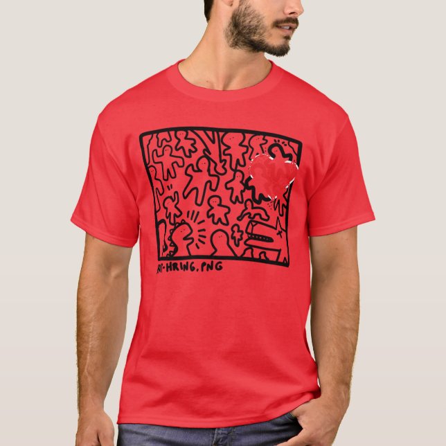 Camiseta Não sendo engraçado (Frente)