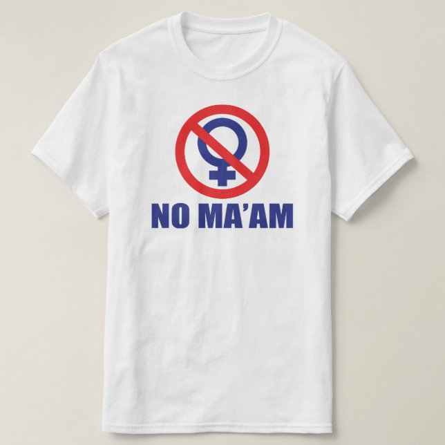 Camiseta Não Senhora (Frente e Verso) (Frente do Design)