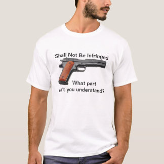 Camiseta Não será transgredido