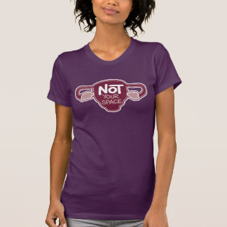 Camiseta Não seu t-shirt do espaço