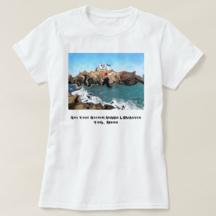 Camiseta Não seu t-shirt normal do farol do Nubble