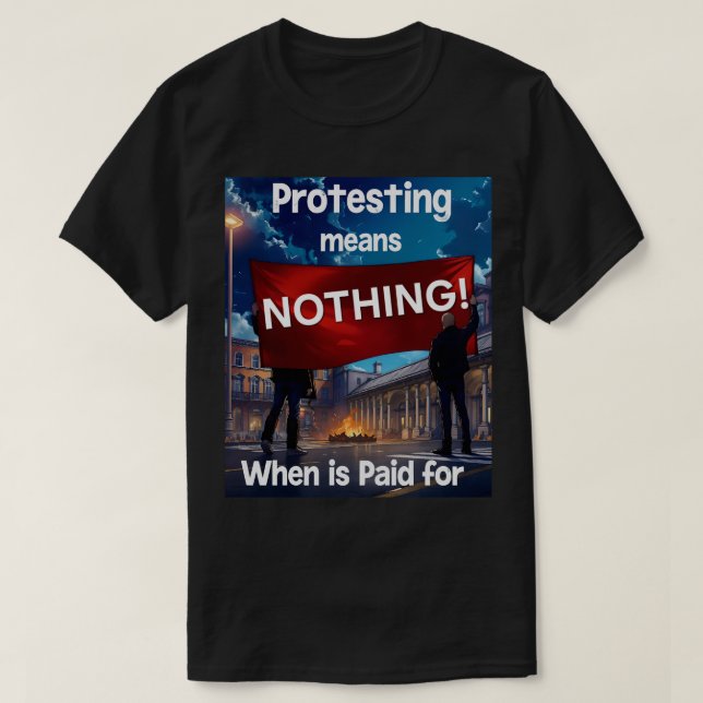 Camiseta Não Significa Nada Nº 4 (Frente do Design)