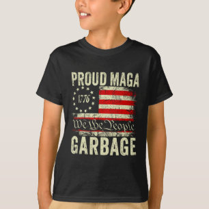 Camiseta Não Somos Lixo Vote Trump Para Presidente 2024 T
