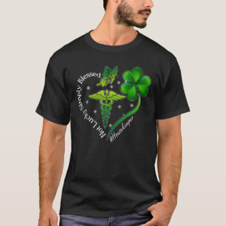 Camiseta Não Sorte, Simplesmente Abençoada Rua De Agregados