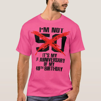 Camiseta Não sou 50