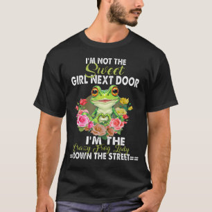 Camiseta NÃO Sou a Garota Doce da Porta ao Lado SOU A Senho